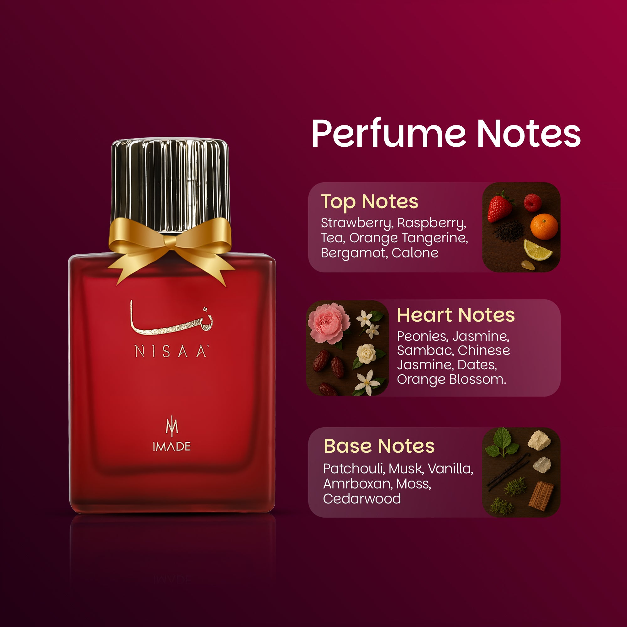 Nisaa Eau De Parfum (EDP) – 50ml